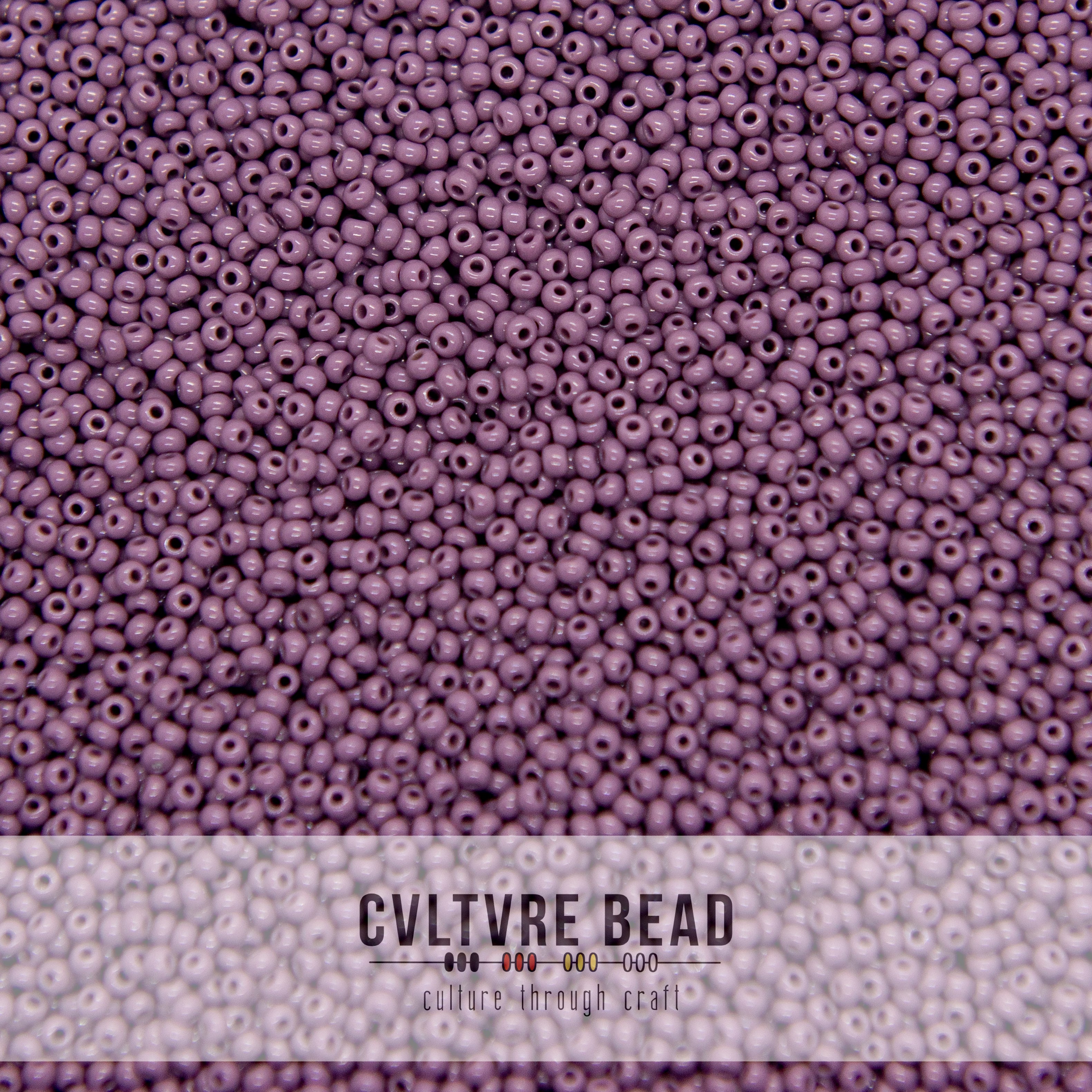 Czech Seed bead 11/0 Dark Mauve Opaque 20g